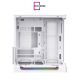 Xigamtek Heaven Arctic 8 Fan Argb Pwm E ATX Support BTF MB Type C Single Piece Curved Tempered Glass White Mid Tower Case Xigamtek Heaven Arctic 8 Fan Argb Pwm E ATX Support BTF MB Type C Single Piece Curved Tempered Glass White Mid Tower Case