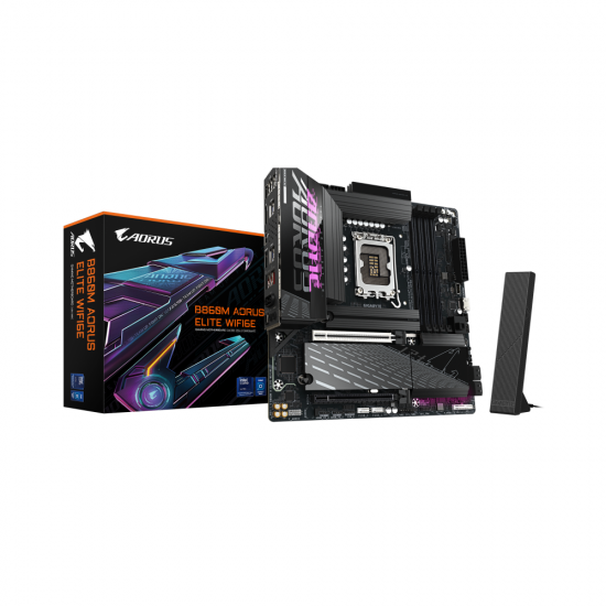 GIGABYTE B860M AORUS ELITE WIFI6E LGA 1851 Motherboard