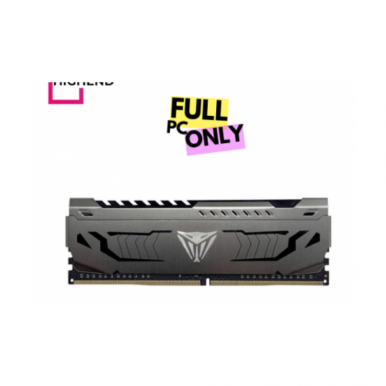 Patriot Viper Steel 32GB (1x32GB) DDR4 3200MHz CL16 Single-Channel RAM – High-Capacity Gaming Memory with Aluminum Heatsink, XMP 2.0 Support, and Low Latency for Intel/AMD Systems