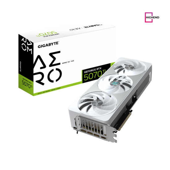 GIGABYTE GeForce RTX™ 5070 Ti AERO OC 16G GIGABYTE GeForce RTX™ 5070 Ti AERO OC 16G