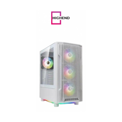 GAMDIAS ATHENA M6 LITE White Mid-Tower Gaming Case.