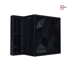 Lian Li Edge Serie - 1200W Full Modular Power Supply (Fan USB Hub Included) - Gold - ATX 3.1 - PCIE 5.1 Support - 12V-2x6 Connector - L-Shape Design for Dual Chamber Case