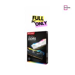 TeamGroup T-FORCE DELTA RGB 32GB (2 x 16GB) DDR5-6000 PC5-48000 CL30 Dual Channel Desktop Memory Kit - Black