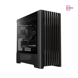 Gamdias ATHENA P3, 140mm fans x 4 tempered glass side-panel, Type-C, USB 3.0