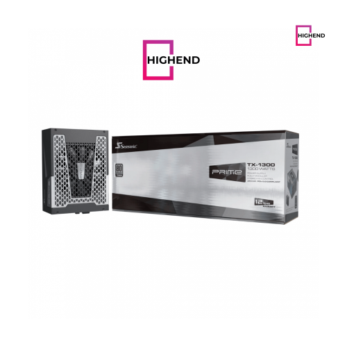Seasonic Prime TX-1300 1300W ATX 3.1 80 Plus Titanium Fully Modular Hybrid Fan Power Supply