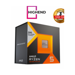 AMD Ryzen 5 7500X3D Desktop Processor – 6-Core/12-Thread, up to 5.0 GHz, 96MB Total Cache (64MB 3D V-Cache), AM5 Socket, Supports DDR5 & PCIe 5.0, 120W TDP