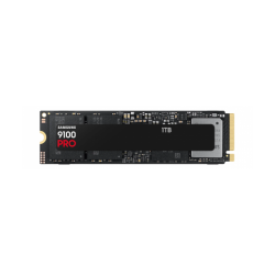 Samsung 9100 PRO M.2 1TB PCIe 5.0 NVMe SSD — 14,700 MB/s Sequential Read, 13,300 MB/s Sequential Write, Samsung V-NAND TLC, 1GB LPDDR4X Cache, MZ-VAP1T0 Model