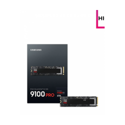 SAMSUNG SSD 9100 PRO 4TB, PCIe 5.0x4 M.2 2280, Seq. Read Speeds Up to 14,800MB/s, MZ VAP4T0B/AM