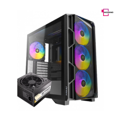 Case Antec AX1000 Lite 4Fan 120M ARGB+PSU Antec Atom G750 Gold SEMI-MODULAR Case Antec AX1000 Lite 4Fan 120M ARGB+PSU Antec Atom G750 Gold SEMI-MODULAR
