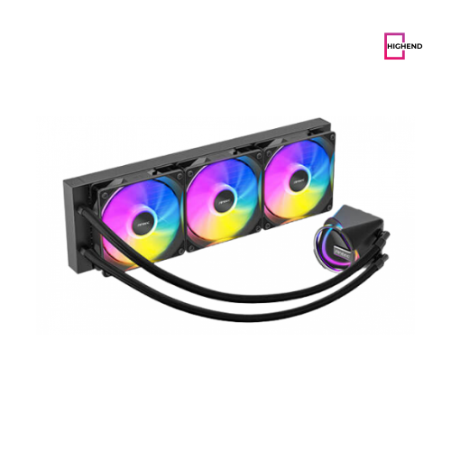 Antec Skeleton 360 ARGB Liquid CPU Cooler, 360mm Radiator, High-Performance Pump, 3 x 120mm PWM ARGB Fans, Copper Base, Intel LGA 115X/1200/1700/20XX, AMD AM4/AM5, Black