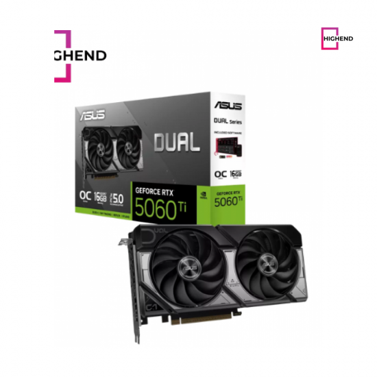 ASUS Dual GeForce RTX™ 5060 Ti 16GB GDDR7 OC Edition