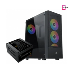 Xigmatek Hero II Air ARGB + Asgard 750W 80+ Bronze Mid Tower Case