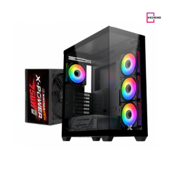 Xigmatek Blast ARGB + X-Power 600W 80 Plus White Mid Tower Case