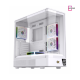 Xigmatek Moon DGT Arctic Digital LCD 4 Fan Argb PWM Curved Tempered Glass White Super Tower Case Xigmatek Moon DGT Arctic Digital LCD 4 Fan Argb PWM Curved Tempered Glass White Super Tower Case