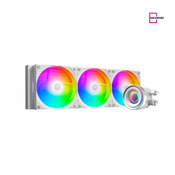 ID-COOLING FX360 INF Gen 7 Pump ARGB White AIO Liquid Cpu Cooler ID-COOLING FX360 INF Gen 7 Pump ARGB White AIO Liquid Cpu Cooler