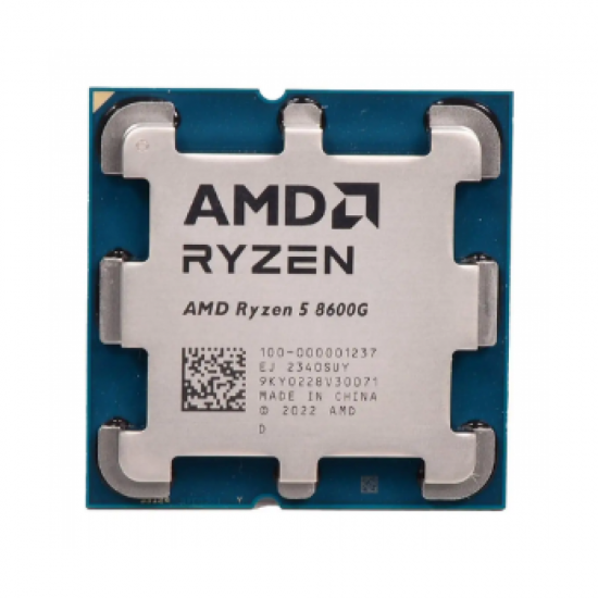AMD Ryzen 5 8600G tray desktop processor with Zen 4 architecture, Radeon 760M graphics and 65W TDP