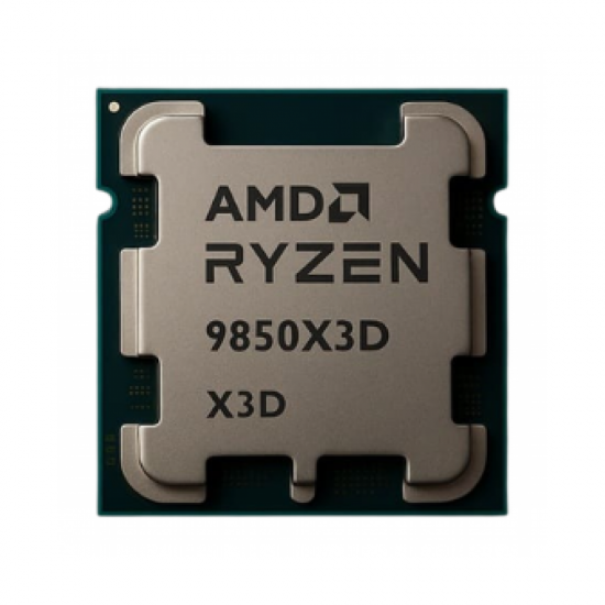 AMD Ryzen 7 9850X3D 16-Core AM5 Desktop Processor MPK – Zen 5, 96MB 3D V-Cache, 5.7GHz Boost, DDR5-5600, 120W TDP AMD Ryzen 7 9850X3D 16-Core AM5 Desktop Processor MPK – Zen 5, 96MB 3D V-Cache, 5.7GHz Boost, DDR5-5600, 120W TDP