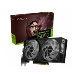 GALAX GeForce RTX 5050 8GB 1-Click OC GDDR6 128-bit Gaming Graphics Card -55NSL8MHDCHD