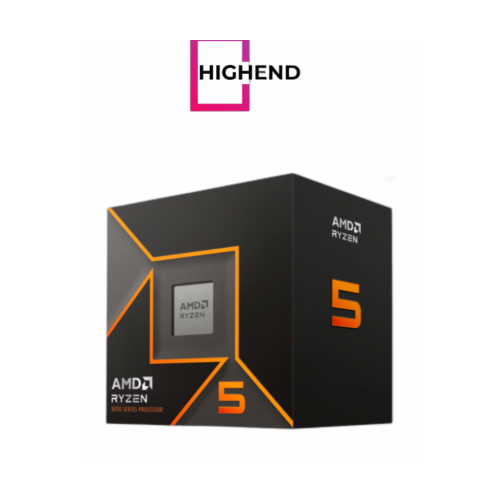 AMD Ryzen 5 9600 6-core Zen 5 desktop processor with AM5 socket and included Wraith Stealth cooler