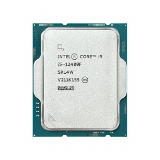 Intel Core i5-12400F (6P) Cores 12-Threads up to 4.4 GHz LGA1700 Tray With Out Fan