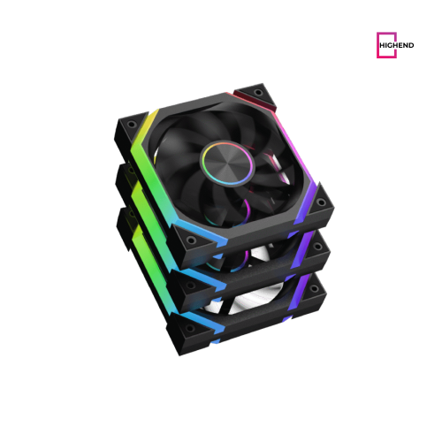 Xigmatek Infinity H27A Reverse Argb Pwm With Remote Control 3 Fan