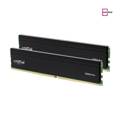 Crucial Pro 32GB (2x16GB) DDR4 3200MHz UDIMM Desktop RAM Kit CL22 – High Performance Memory