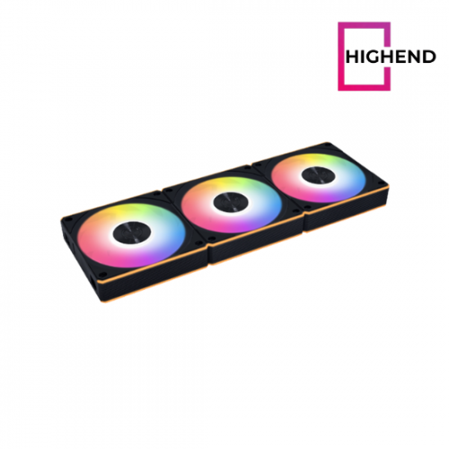 Lian Li UNI Fan CL Wireless 120mm Reverse Black 3 Fans With Wireless Sync Controller Fan