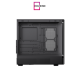 Xigmatek Moon DGT Digital LCD 4 Fan Argb PWM Curved Tempered Glass Super Tower Case