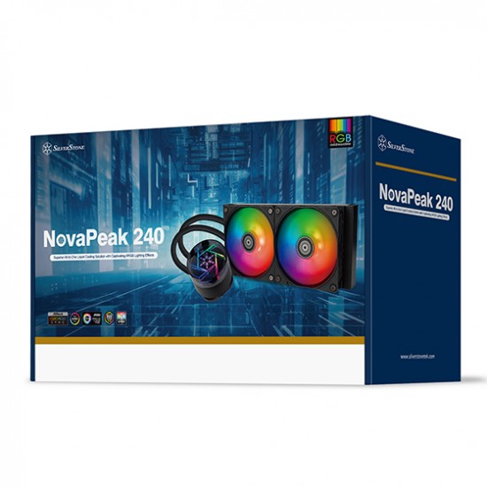 SILVERSTONE NovaPeak 240 ARGB Liquid Cooling SILVERSTONE NovaPeak 240 ARGB Liquid Cooling