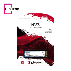 Kingston NV3 NVMe PCIe 4.0 Internal SSD 1TB M.2 2280-SNV3S/1000G