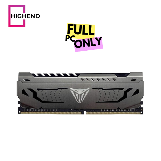 Patriot Viper Steel 32GB (1x32GB) DDR4 3200MHz CL16 Single-Channel RAM – High-Capacity Gaming Memory with Aluminum Heatsink, XMP 2.0 Support, and Low Latency for Intel/AMD Systems