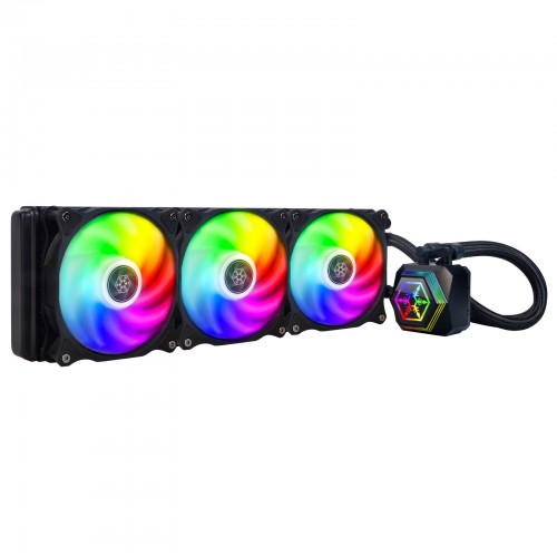 SilverStone Technology PF360-ARGB Permafrost 240mm All in One Multi-Chamber Addressable RGB CPU Liquid Cooler Supports Intel/AMD, SST-PF360-ARGB