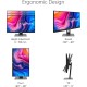 ASUS ProArt Display PA278QV Professional Monitor - 27-inch, IPS, WQHD (2560 x 1440), 100% sRGB, 100% Rec. 709, Color Accuracy ΔE < 2, Calman Verified, ProArt Preset, ProArt Palette, Ergonomic Stand
