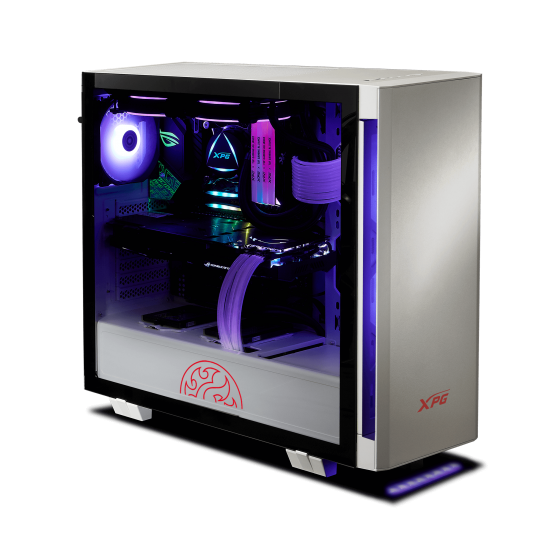 XPG INVADER Mid-Tower PC Chassis متوفر الابيض والاسود