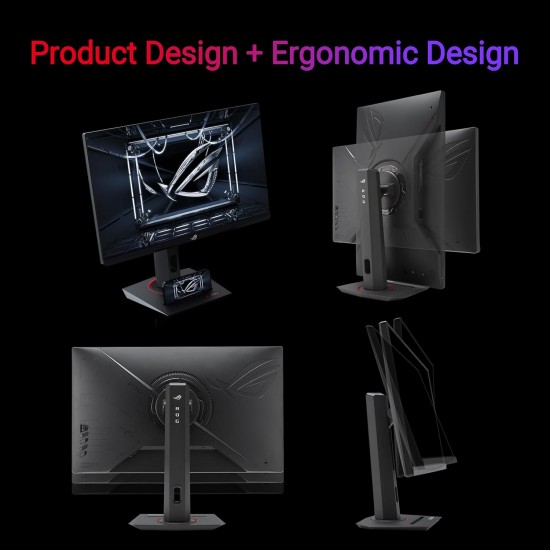 ROG Strix XG27UCS USB Type-C Gaming Monitor – 27-inch 4K UHD (3840x2160), 160Hz (Above 144Hz), 1ms (GTG), Fast IPS, Extreme Low Motion Blur Sync, USB Type-C, G-Sync compatible(under processing), DisplayWidget Center, tripod socket, HDR