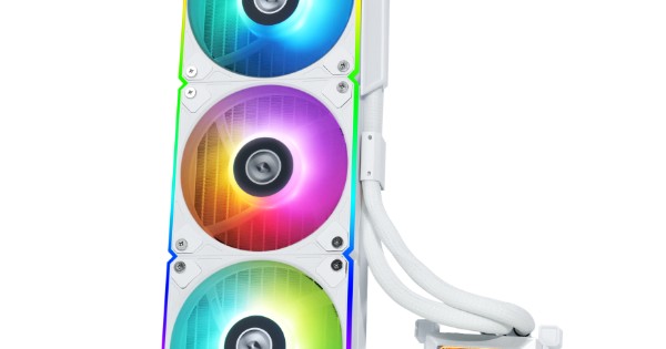 Lian Li Color Shift Tutorial Lian Li Hydro Shift LCD 360MM RGB White AIO Liquid Cpu Cooler