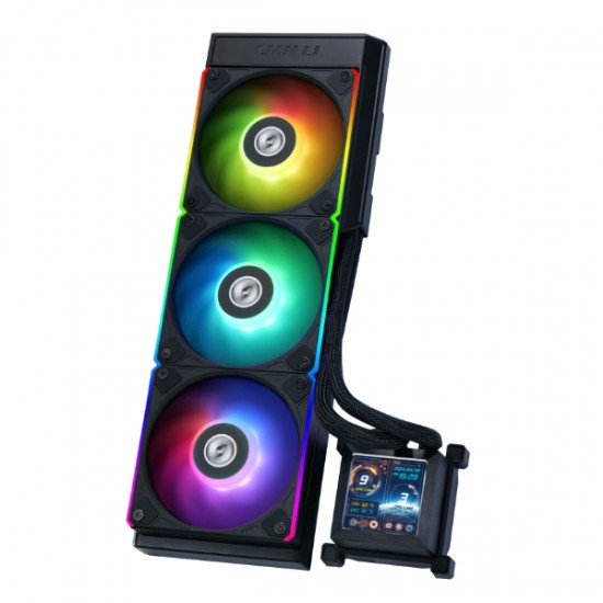 Lian Li Hydro Shift LCD 360MM RGB Black AIO Liquid Cpu Cooler Lian Li Hydro Shift LCD 360MM RGB Black AIO Liquid Cpu Cooler