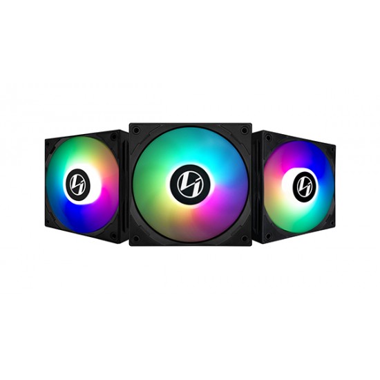 Lian Li ST120 RGB Black 3 Fans With Controller Fan Lian Li ST120 RGB Black 3 Fans With Controller Fan