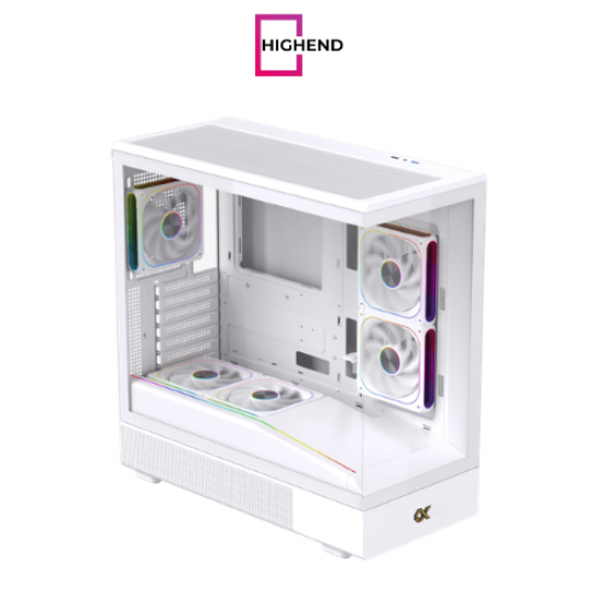Xigmatek Sun Arctic 5 Fan Argb PWM White Super Tower Case