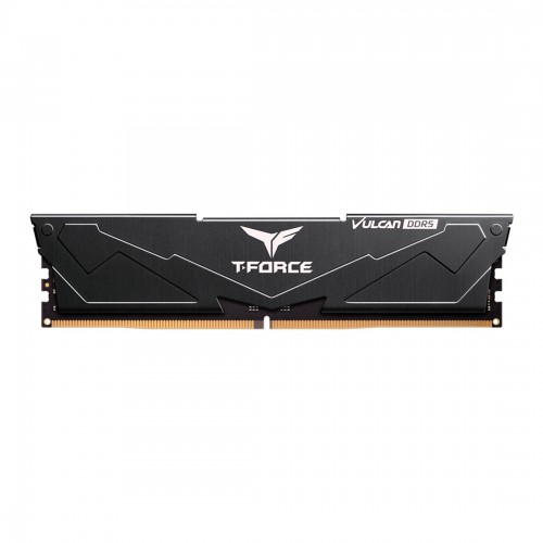 TEAMGROUP T-FORCE VULCAN 16GB (1x16GB) DDR5 6000MHz CL30 Desktop RAM – Black