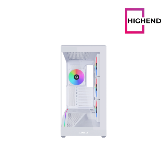 Lian Li Vector V100R BTF 4 Fan ARGB Type-C White Mid Tower Gaming Case Lian Li Vector V100R BTF 4 Fan ARGB Type-C White Mid Tower Gaming Case