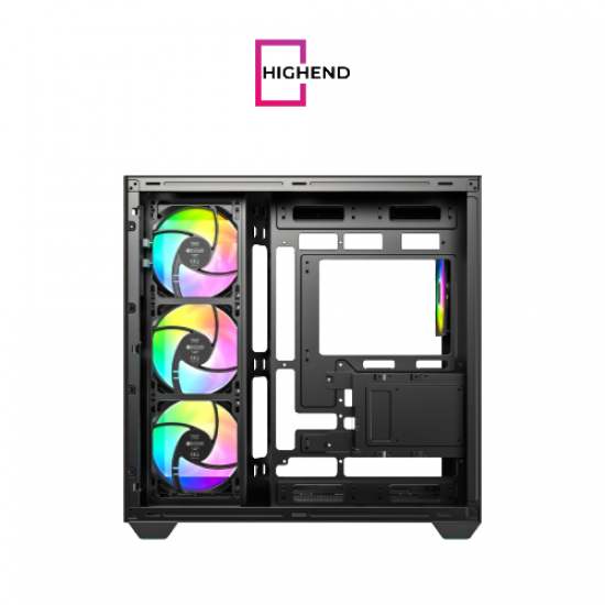 ID-COOLING VIEW 510 4 Fan PWM ARGB Type C Black Mid Tower Case