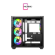 ID-COOLING VIEW 510 4 Fan PWM ARGB Type C Black Mid Tower Case