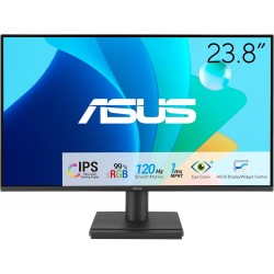 ASUS VA249HG Eye Care Gaming Monitor – 24-inch (23.8-inch viewable), IPS, Full HD, 99% sRGB, Frameless, 120Hz, Adaptive-Sync, 1ms MPRT, HDMI, VGA, Low Blue Light, Flicker Free, Wall Mountable
