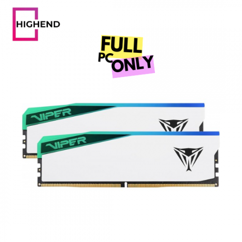 Patriot Memory Viper Elite 5 RGB DDR5 RAM 32GB (2X16GB) 7000MT/s CL32 1.45v UDIMM Desktop Gaming Memory Kit Compatible with Intel XMP 