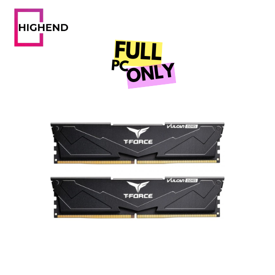 TEAMGROUP T-Force Vulcan DDR5 32GB (2x16GB) 6000MHz (PC5-48000) CL38 Intel XMP 3.0 & AMD Expo TEAMGROUP T-Force Vulcan DDR5 32GB (2x16GB) 6000MHz (PC5-48000) CL38 Intel XMP 3.0 & AMD Expo