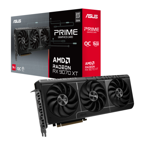Asus Prime Radeon RX 9070 XT 16GB OC Graphic Card