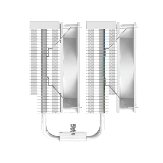 Air Cpu Cooler ID-COOLING FROZN A620 PRO XE ARGB Snow 6 Heatpipe Dual Tower With 2 120mm Hydraulic Bearing Fan White