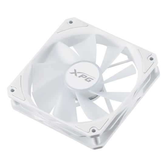 XPG VENTO R ARGB REVERSE Case Fan 120mm — 3x pack - White XPG VENTO R ARGB REVERSE Case Fan 120mm — 3x pack - White
