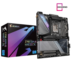 GIGABYTE Z790 AORUS MASTER X LGA 1700 DDR5 Motherboard — 5*M.2, PCIe 5.0, USB 3.2 Type-C, Wi-Fi 7, 10GbE LAN, Q-Flash Plus, EZ-Latch Plus GIGABYTE Z790 AORUS MASTER X LGA 1700 DDR5 Motherboard — 5*M.2, PCIe 5.0, USB 3.2 Type-C, Wi-Fi 7, 10GbE LAN, Q-Flash Plus, EZ-Latch Plus
